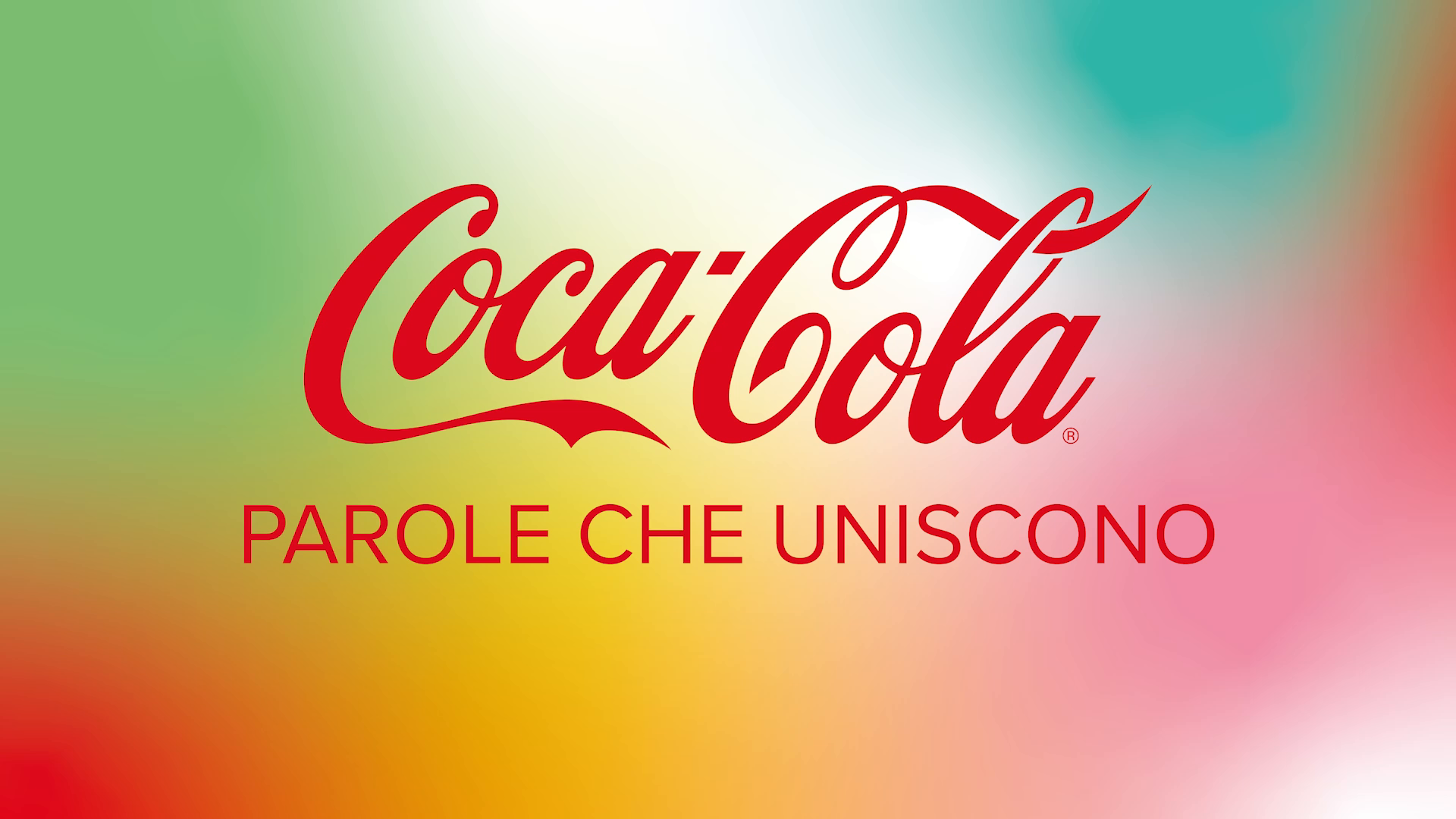Coca-Cola parole che uniscono