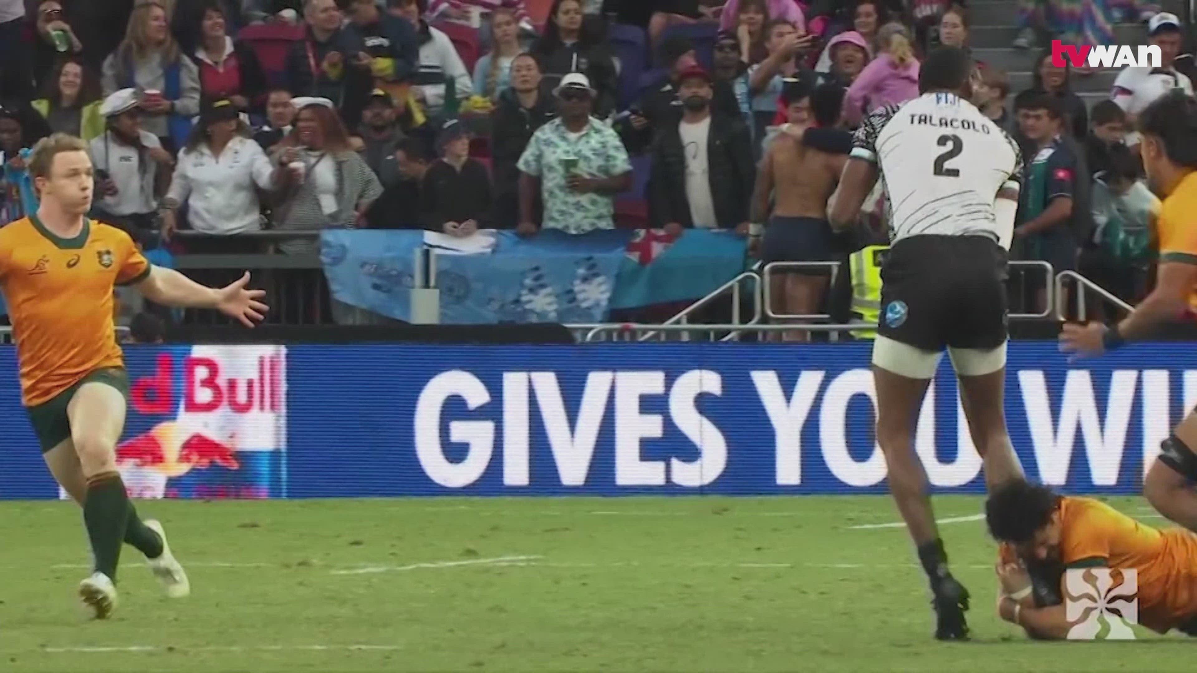 TALACOLO POWERS FIJI ONTO THE BOARD
